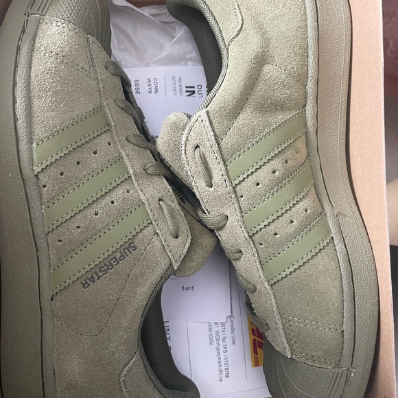 Adidas Superstar - Olive - Brand New - Picture 5 of 6